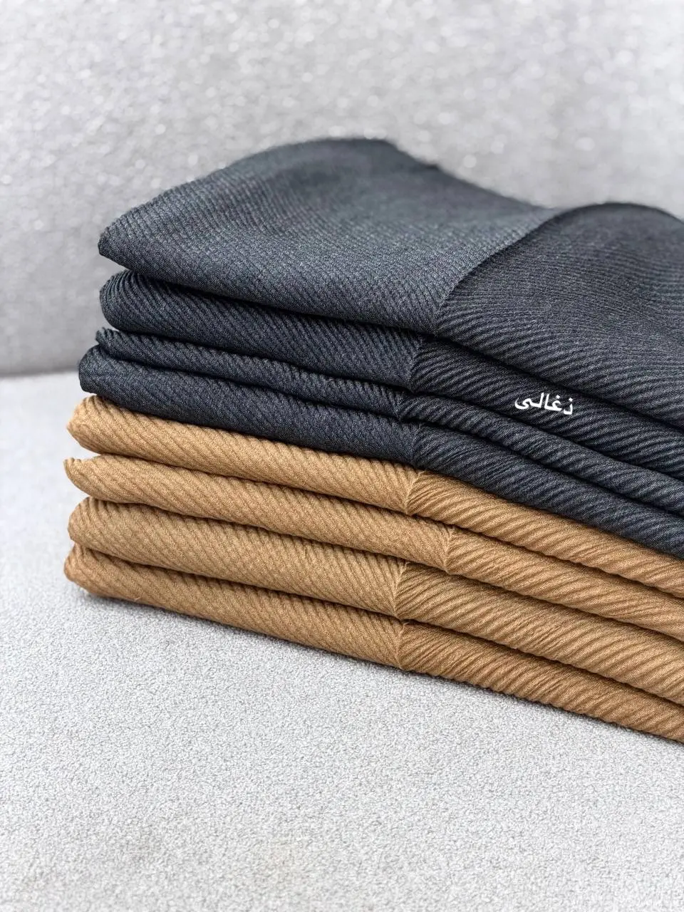 شال پلیسه ابریشم 1